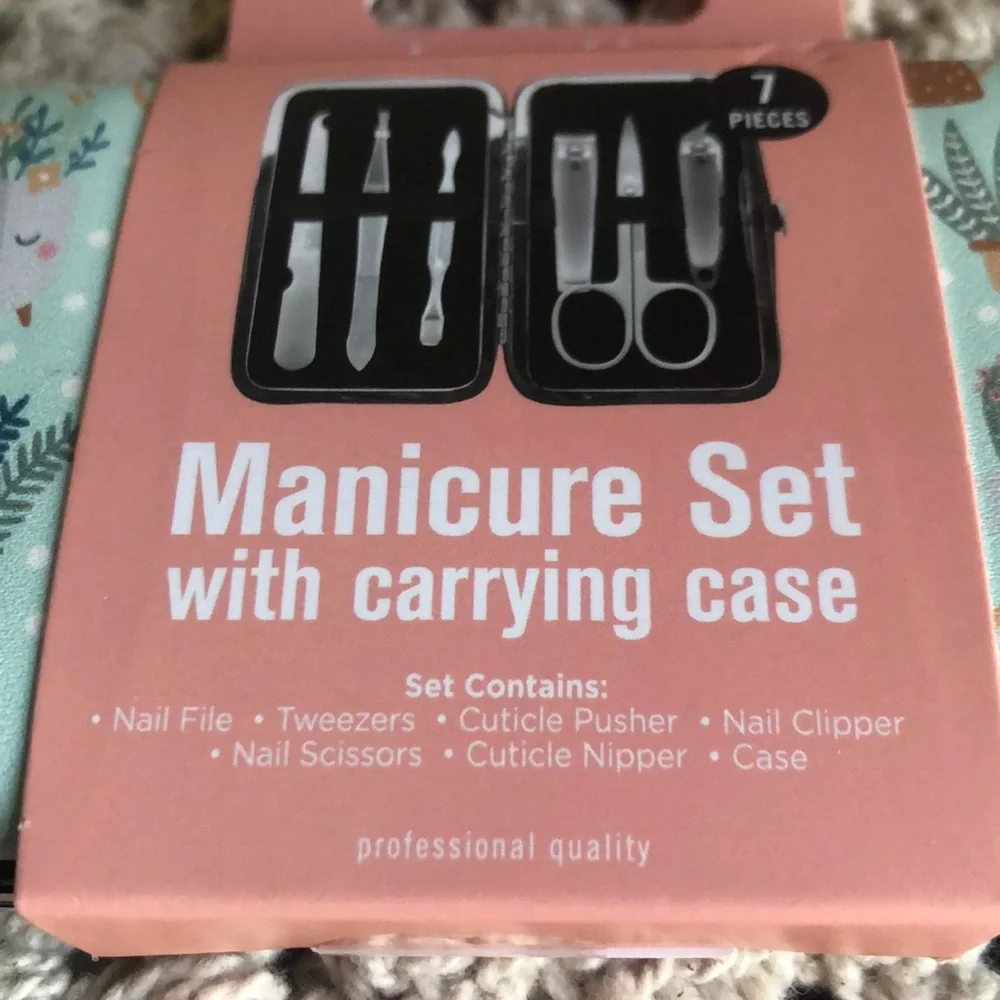 Manicure Set with Travel Case